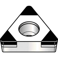 Kennametal - TCGW1.81.51 MT Grade KBH20 PCBN Turning Insert - Nano-Composite Finish, 60° Triangle, 7/32" Inscr Circle, 3/32" Thick, 1/64" Corner Radius - All Tool & Supply