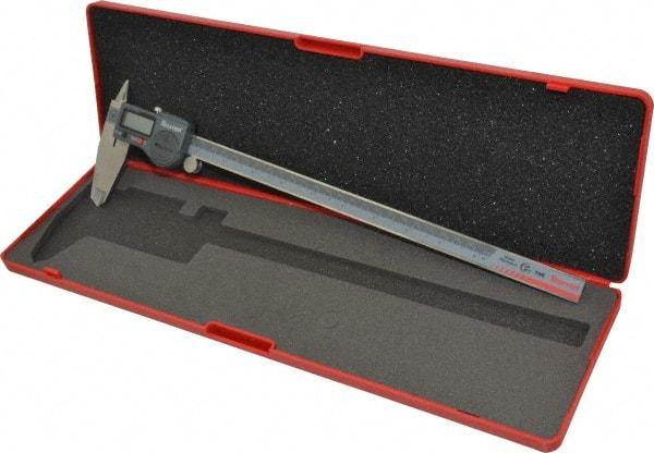 Starrett - 0 to 300mm Range, 0.01mm Resolution, IP67 Electronic Caliper - Stainless Steel with 2-1/2" Stainless Steel Jaws, 0.02mm Accuracy, Serial Output - All Tool & Supply