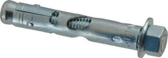 Powers Fasteners - 1/2" Diam, 1/2" Drill, 3" OAL, 1-1/4" Min Embedment Sleeve Concrete Anchor - 1018 Steel, Hex Nut Head, Hex Drive - All Tool & Supply