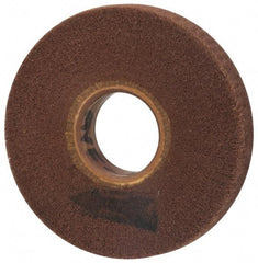 Brite Star - 6" Diam 220 Grit Aluminum Oxide Unmounted Flap Wheel - 2" Hole, 1" Wide, Density 7, Coated, Grade Very Fine, 3,400 Max RPM - All Tool & Supply