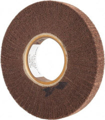 Brite Star - 8" Diam 180 Grit Aluminum Oxide Unmounted Flap Wheel - 3" Hole, 1" Wide, Density 7, Coated, Grade Fine, 3,200 Max RPM - All Tool & Supply