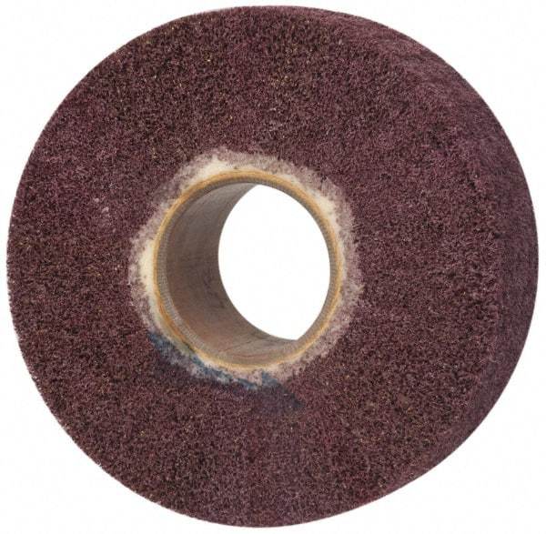 Brite Star - 6" Diam 120 Grit Aluminum Oxide Unmounted Flap Wheel - 2" Hole, 2" Wide, Density 5, Coated, Grade Medium, 3,400 Max RPM - All Tool & Supply