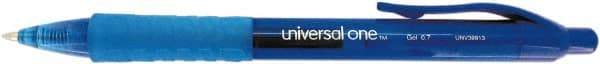 UNIVERSAL - Ball Tip Gel Roller Ball Pen - Blue - All Tool & Supply