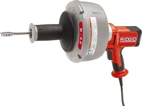 Ridgid - Electric Battery Drain Cleaning Machine - For 3/4" to 2-1/2" Pipe, 25' Cable - All Tool & Supply