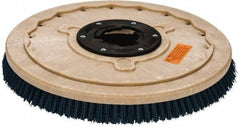 PRO-SOURCE - 20" Diam Scrubbing Brush - 20" Machine, 1-1/2" Trim Length, Blue Pad, Silicone Carbide & Nylon - All Tool & Supply