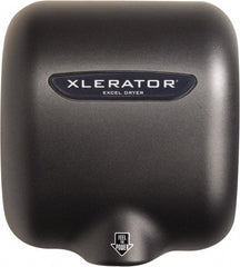 Excel Dryer - 1500 Watt Graphite & Zinc Die-Cast Finish Electric Hand Dryer - 100/120 Volts, 12.5 Amps, - All Tool & Supply