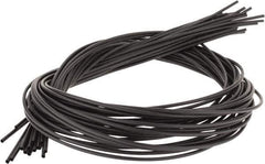 3M - 48" Long, 2:1, Polyolefin Heat Shrink Electrical Tubing - Black - All Tool & Supply