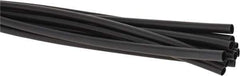 3M - 48" Long, 2:1, Polyolefin Heat Shrink Electrical Tubing - Black - All Tool & Supply