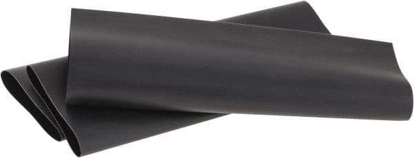 3M - 6" Long, 2:1, Polyolefin Heat Shrink Electrical Tubing - Black - All Tool & Supply