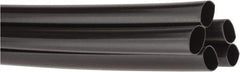 3M - 48" Long, 2.5:1, Polyolefin Heat Shrink Electrical Tubing - Black - All Tool & Supply