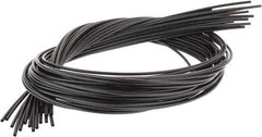 3M - 48" Long, 2.5:1, Polyolefin Heat Shrink Electrical Tubing - Black - All Tool & Supply