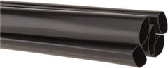 3M - 48" Long, 2.5:1, Polyolefin Heat Shrink Electrical Tubing - Black - All Tool & Supply