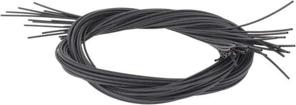 3M - 48" Long, 2:1, Polyolefin Heat Shrink Electrical Tubing - Black - All Tool & Supply