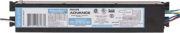 Philips Advance - 3 Lamp, 120-277 Volt, 0.51 to 0.71 Amp, 0 to 39 Watt, Programmed Start, Electronic, Nondimmable Fluorescent Ballast - 0.71, 0.88, 0.89 Ballast Factor, T8 Lamp - All Tool & Supply