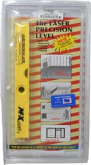 Laser Tools Co. - 1 Beam 1,000' Max Range Laser Precision Level - Red Beam, 1/8" at 100' Accuracy, 241.3mm Long x 1" Wide x 1-1/8" High, Battery Included - All Tool & Supply