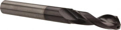 Accupro - 18mm 140° Spiral Flute Solid Carbide Taper Length Drill Bit - All Tool & Supply