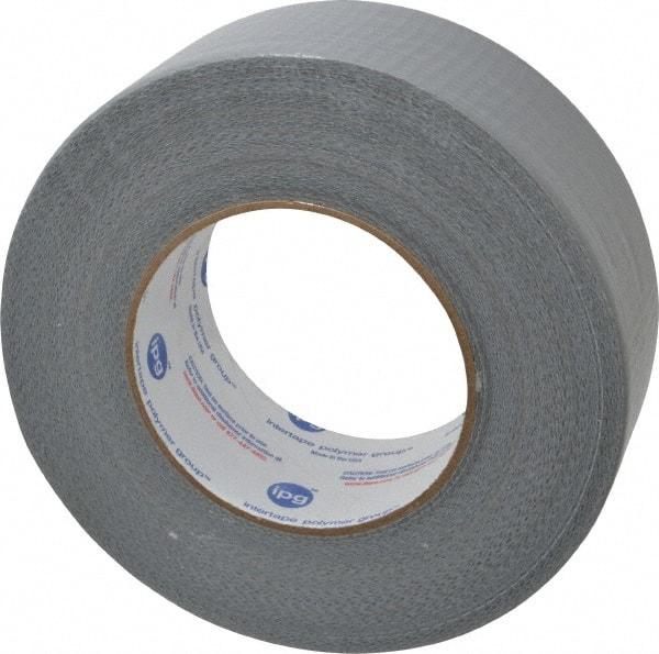 Intertape - 2" x 55m Silver Duct Tape - 9 mil, Rubber Adhesive, Polyethylene Cloth Backing, 18 Lb/ln Tensile Strength, 32°F to 160°F, Series AC20 - All Tool & Supply