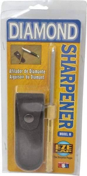 Eze Lap - Super Fine Grade Diamond Sharpener - Diamond Area 3-3/4" Long - All Tool & Supply