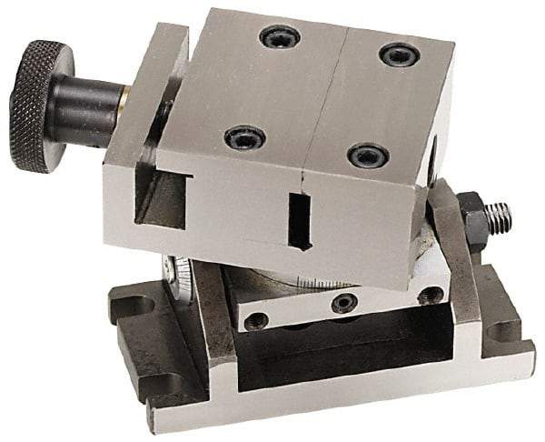 Value Collection - 2-1/4" Jaw Width x 25/32" Jaw Height, 17/32" Jaw Capacity, Sine Vise - 5-5/8" OAL x 3-3/4" Overall Height - All Tool & Supply