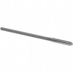 Chucking Reamer: 0.096″ Dia, 2″ OAL, 1/2″ Flute Length, Straight Shank, Solid Carbide 4 Flute, RH