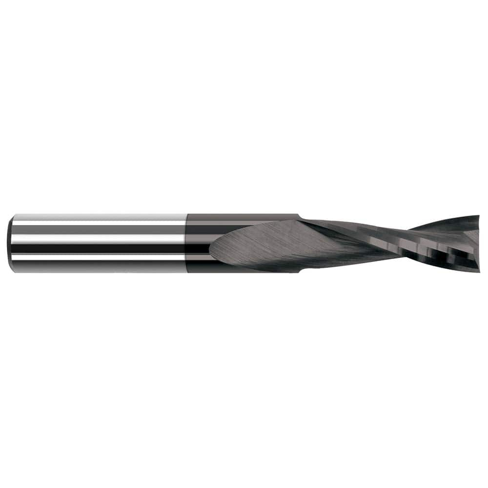 Harvey Tool - 1/8", 3/8" LOC, 1/8" Shank Diam, 1-1/2" OAL, 2 Flute Solid Carbide Square End Mill - Exact Industrial Supply