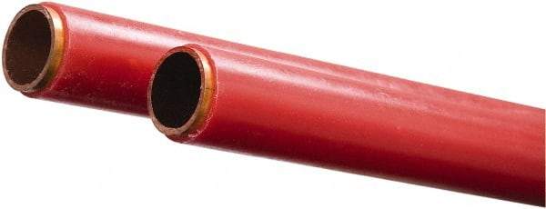 Mueller Industries - 60' Long, 1-1/8" OD x 0.454" ID, Grade C12200 Copper Refrigeration Tube - 0.032" Wall Thickness, 0.285 Ft/Lb - All Tool & Supply