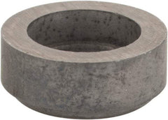 Hertel - 3/8" Inscribed Circle, Round External Turning Shim for Indexables - 3/16" Thick, IRSN Shim Style, Negative Rake, Neutral Cut - All Tool & Supply