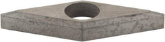 Hertel - 3/8" Inscribed Circle, Diamond (Shape) External Turning Shim for Indexables - 1/8" Thick, SKVN Shim Style, Negative Rake, Neutral Cut - All Tool & Supply