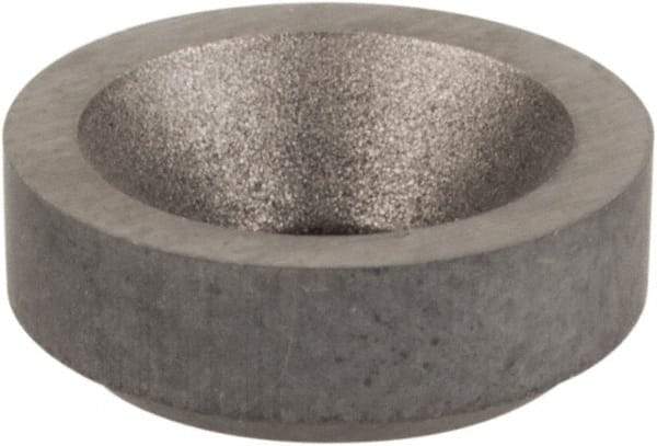 Hertel - 3/8" Inscribed Circle, Round External Turning Shim for Indexables - 1/8" Thick, SM Shim Style, Negative Rake, Neutral Cut - All Tool & Supply