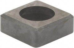 Hertel - 3/8" Inscribed Circle, Square External Turning Shim for Indexables - 1/8" Thick, ISSN Shim Style, Negative Rake, Neutral Cut - All Tool & Supply