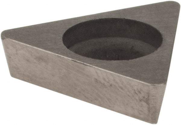 Hertel - 3/8" Inscribed Circle, Triangle External Turning Shim for Indexables - 1/8" Thick, SKTP Shim Style, Negative Rake, Neutral Cut - All Tool & Supply