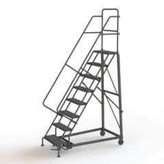 TRI-ARC - Rolling & Wall Mounted Ladders & Platforms Type: Rolling Warehouse Ladder Style: Rolling Safety Ladder - All Tool & Supply