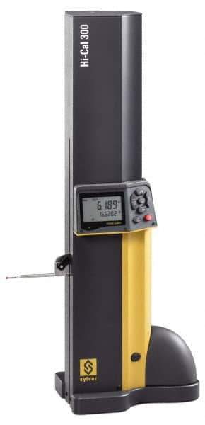 Fowler - 6" Electronic Height Gage - 0.00005" Resolution, Accurate to 0.00013", LCD Display, USB, RS-232 Data Output - All Tool & Supply