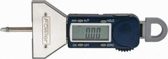 Fowler - 0" to 22" Metal (Rod) & Plastic (Body) Electronic Depth Gage - 0.02mm Accuracy, 0.01mm Resolution, 53mm Base Length - All Tool & Supply