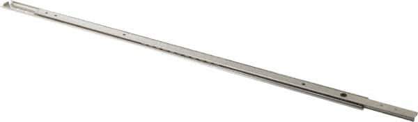 Sugatsune - 19-45/64" Slide Length, 15-9/64" Travel Length, Stainless Steel Ball Bearing Slide - 66 Lb Capacity at Full Extension - All Tool & Supply