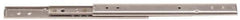 Sugatsune - 17-3/4" Slide Length, 18-31/64" Travel Length, Stainless Steel Ball Bearing Slide - 66 Lb Capacity at Full Extension - All Tool & Supply