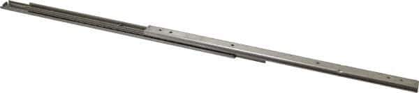 Sugatsune - 13-51/64" Slide Length, 14-35/64" Travel Length, Stainless Steel Ball Bearing Slide - 66 Lb Capacity at Full Extension - All Tool & Supply