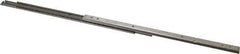 Sugatsune - 13-51/64" Slide Length, 14-35/64" Travel Length, Stainless Steel Ball Bearing Slide - 66 Lb Capacity at Full Extension - All Tool & Supply