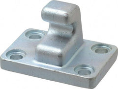 Gibraltar - 1 Lb Capacity, 0.41" Mounting Hole, Steel Clamp Latch Plate & Hook Assembly - 2.13" Base Length x 3.13" Base Width - All Tool & Supply