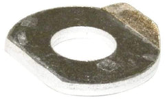 Gibraltar - Zinc Plated, Carbon Steel, Flanged Washer for 1/2" Diam Clamp Spindle - 1/2-13 Thread, 0.53" Hole Diam, 1-1/4" Overall Diam, 0.88" Between Flanges - All Tool & Supply