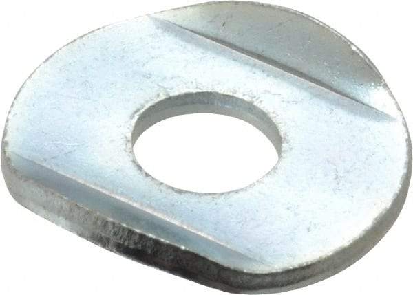 Gibraltar - Zinc Plated, Carbon Steel, Flanged Washer for 3/8" Diam Clamp Spindle - 3/8-16 Thread, 0.41" Hole Diam, 1" Overall Diam, 0.72" Between Flanges - All Tool & Supply