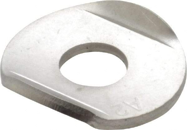 Gibraltar - Stainless Steel, Flanged Washer for 5/16" Diam Clamp Spindle - 5/16-18 Thread, 0.33" Hole Diam, 0.88" Overall Diam, 0.63" Between Flanges - All Tool & Supply