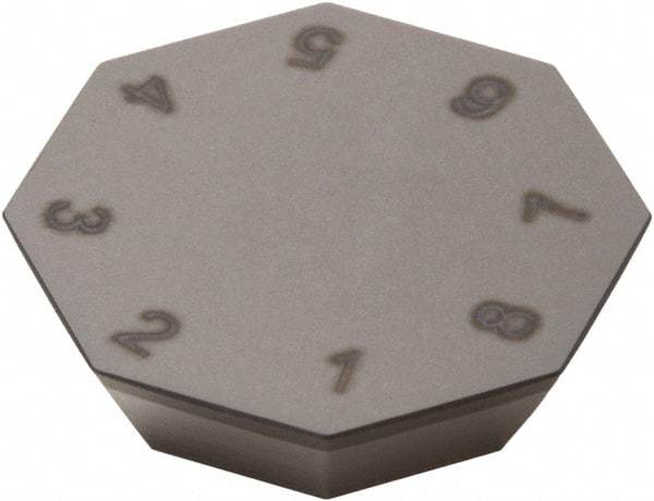 Seco - OFEN070405 MD16 Grade CBN200 CBN Milling Insert - Uncoated, 0.187" Thick, 0.707" Inscribed Circle - All Tool & Supply