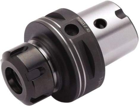 Seco - 0.02" to 0.394" Capacity, 1.772" Projection, Modular Connection, ER16 Collet Chuck - 0.0004" TIR, Through-Spindle - Exact Industrial Supply