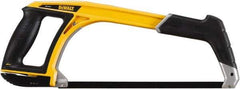 DeWALT - 12" Hacksaw - 4-3/4" Throat Depth, Aluminum Handle with Rubber Grip Insert, Ergonomically Design D-Style Handle - All Tool & Supply