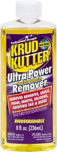 Krud Kutter - 8 oz Bottle Adhesive Remover - Removes Adhesives - All Tool & Supply