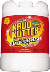 Krud Kutter - 5 Gal Bucket Cleaner/Degreaser - Liquid, Water-Based, Mild - All Tool & Supply