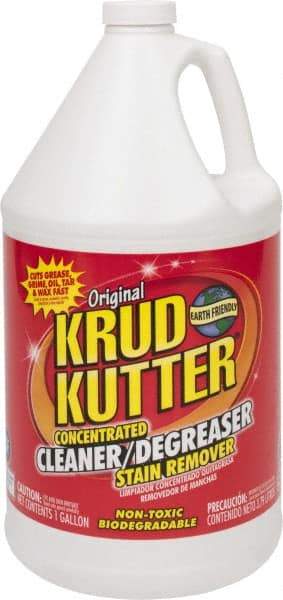 Krud Kutter - 1 Gal Bottle Cleaner/Degreaser - Liquid, Water-Based, Mild - All Tool & Supply