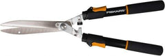 Fiskars - Telescopic Hedge Shears - 10" Long Steel Blade, 33" Long Handle with Grips - All Tool & Supply