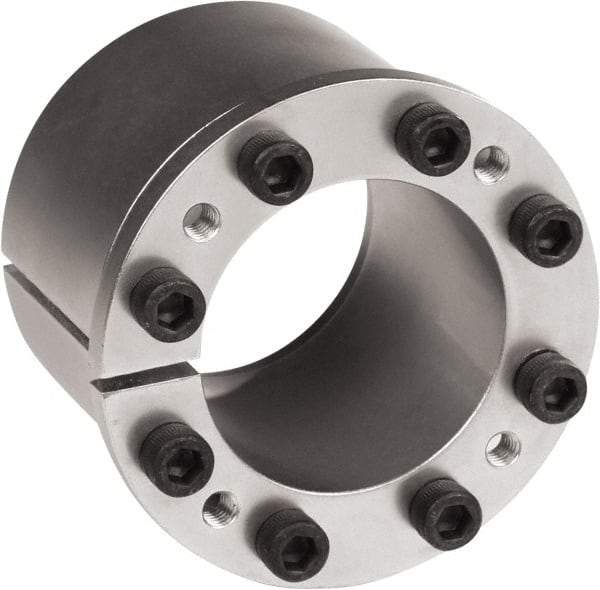 Climax Metal Products - 13/16" Bore Diam, 1-3/4" OD, Shaft Locking Device - 5 Screws, 7/8" OAW, 2,779 Ft/Lb Max Torque - All Tool & Supply